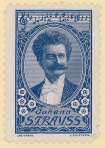 Johann Strauss II, österrikisk kompositör av Austrian School