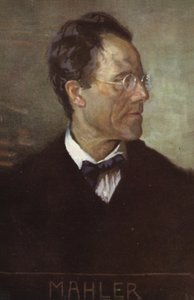 Porträtt av Gustav Mahler av Austrian School