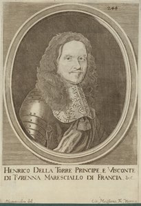 Porträtt av Henri de la Tour dAuvergne, Viscount of Turenne av Austrian School