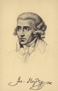 Porträtt av Joseph Haydn av Austrian School