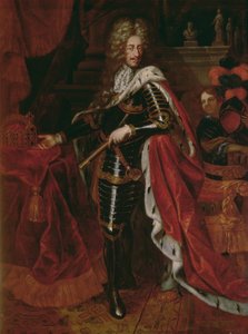 Portræt af Leopold I, den hellige romerske kejser (1640-1705) swed