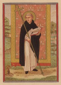 St. Dominic (chromolith) av Austrian School