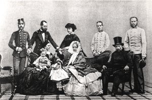 Den österrikiska kejserliga familjen, 1860 av Austrian School