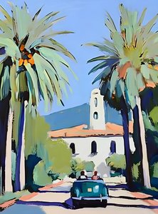 California Palm Road av Avanesova Elena