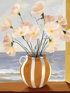 Blommor vid kusten av Avanesova Elena