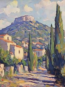 Mountain Village Cypress Path av Avanesova Elena