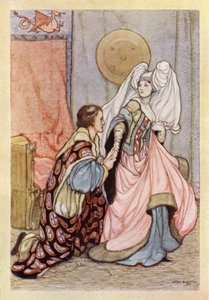 John Keats: Ode On Melancholy (färg litho)