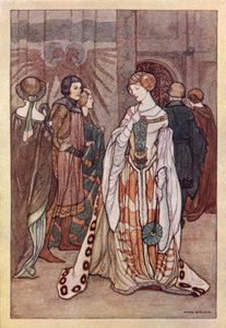 John Keats: The Eve Of St Agnes (färg litho)