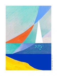 Geometrisk havssegelbåt