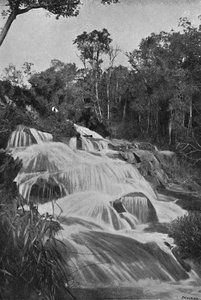 Vattenfall på Rio Dourado Lencoes, 1895