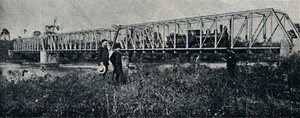 E. F. Mogyana-bron över Pardofloden, 1895