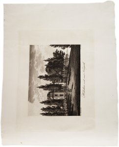 Hoboken mittemot New York, från en Atlas of the United States, 1824 (akvatint)