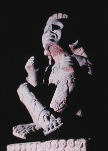 Xochipilli (se även 217529), Sen efter klassisk period (1300-1521) (sten) av Aztec Aztec