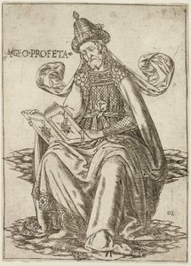 Profeten Haggai av Baccio Baldini