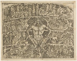 Inferno enligt Dante, från Campo Santo Frescos i Pisa