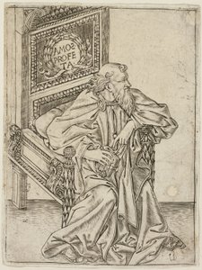 Profeten Amos av Baccio Baldini