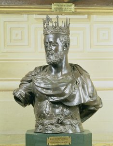 Porträttbyst av Cosimo I de Medici (1519-74) c.1557 (brons)