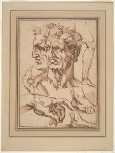 Studieblad av Baccio Bandinelli