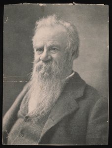 Porträtt av John Wesley Powell 1834-1902, 1901. av Bachrach Studio