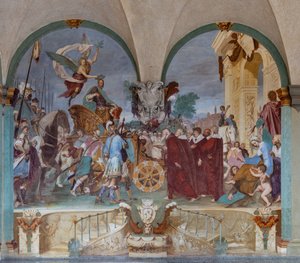 Cosimo I:s triumfala intåg i Siena
