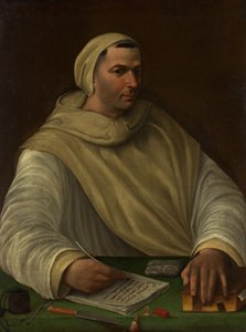 Porträtt av en Olivetan Monk.