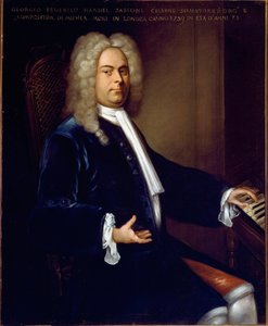 George Frederick Handel (Georg Friedrich Handel av Balthasar (after) Denner