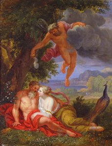 Hypnos skickar Jupiter och Juno att sova