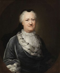 Porträtt av Elisabeth Sophie Marie, prinsessan av Brunswick-Wolfenbüttel 1683-1767, 1747