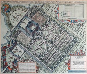 Hof te Honsholerdijk (1600-talet) av Balthasar Florisz. van Berckenrode