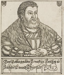 Ernest, från Saxon Dukes and Electors av Balthasar Jenichen