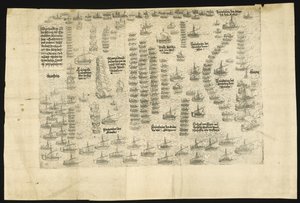 Slaget vid Lepanto den 7 oktober 1571, 1571 av Balthasar Jenichen