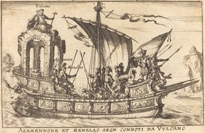 Agamemnon och Menelaos var gifta med Vulcan