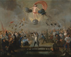 Allegori om ödet. Omkring 1730