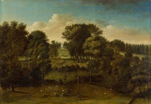 Studley Royal, Yorkshire (olja på duk)