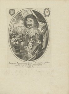 Porträtt av prins Octavio Piccolomini 1599-1656, hertig av Amalfi, ca. 1650.