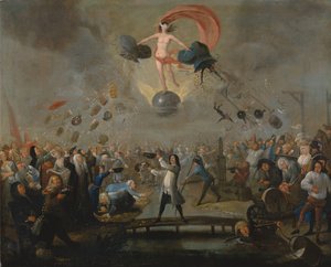 Allegory of Fortune, ca 1730