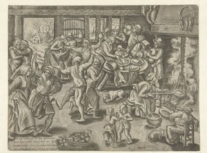 fettisdagen av Balthazar van den Bos