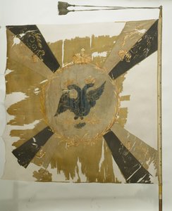 Flagga för livgardet Litovski litauiska regementet, 1811