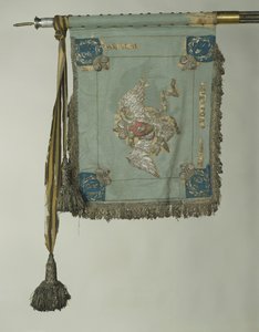 The Standard of Saint George av His Majestys Life-Guards Cuirassier Regiment, ca. 1830