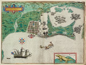 Karta över Cartagena