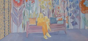 "Flower Power", 2014 av Barbara Hoogeweegen