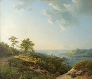 Utsikt över Heidelberg, 1837