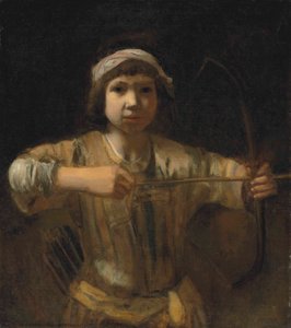 Ishmael med pil och båge av Barent Fabritius