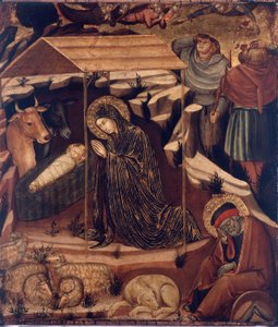 Tillbedjan av herdar, c.1375-79