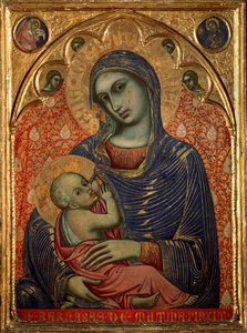 Maria som ammar Jesus (målning