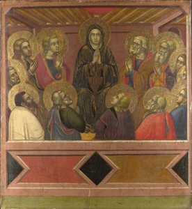 Pingst, c. 1377 av Barnaba da Modena