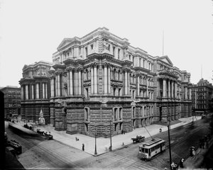 Stadshus och länsbyggnad, Chicago, Illinois, USA