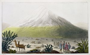 Mount Chimborazo, Ecuador, från 