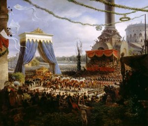 Karl X:s inresa i Paris, efter hans invigning, 6 juni 1825