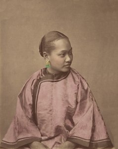 Flicka från Shanghai, 1870-talet.